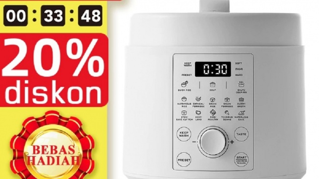 LAHOME Panci Presto Listrik Multifungsi (Shopee)