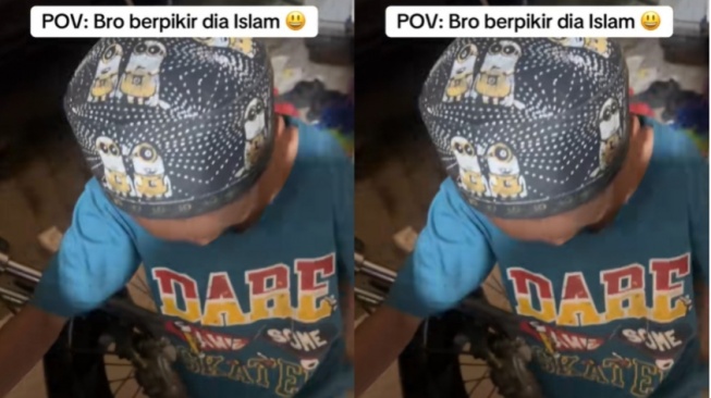 Viral Bocah Beragama Kristen Ikut Salat Tarawih 3 Hari Berurut-turut, Celetukannya Bikin Ngakak