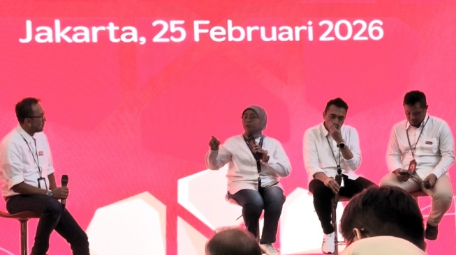 Telkomsel Siaga Ramadan dan Lebaran 2026, Jakarta, Rabu (25/2/2026). [Suara.com/Dythia]