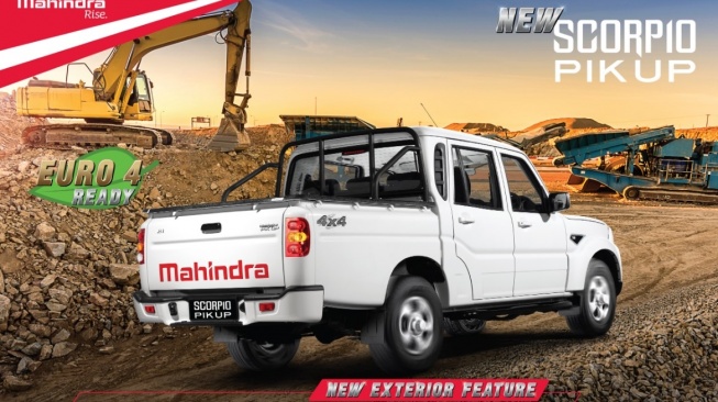 Mahindra Scorpio di Indonesia masih menggunakan standar Euro 4 (Mahindra Indonesia)