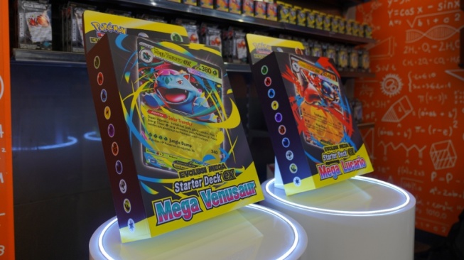 Pokemon Evolusi Mega ex Hadir dalam Format Starter Deck Siap Main