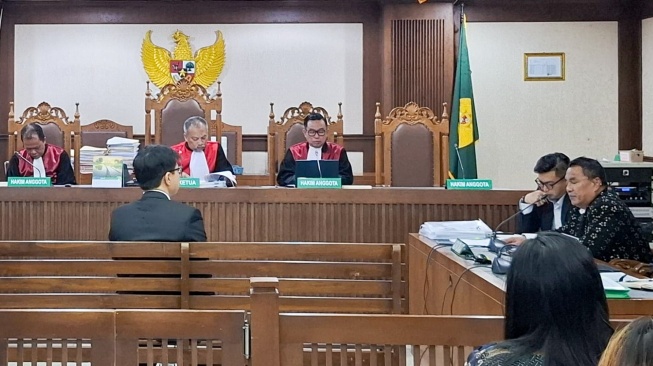Ahli hukum korporasi Ariawan Gunadi dihadirkan sebagai saksi ahli dalam kasus gugatan perdata PT Citra Marga Nusaphala Persada Tbk (CMNP) terhadap PT MNC Asia Holding, di PN Jakarta Pusat, Rabu (25/2/2026). [Handout]