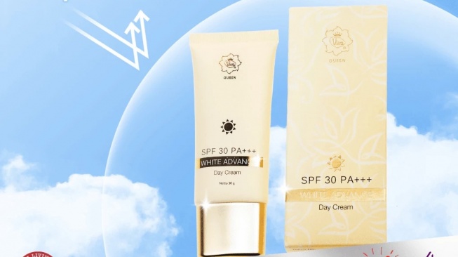 Viva Queen White Advance Day Cream SPF 30 PA+++ (Shopee/Viva Cosmetics Authorized Store Surabaya)