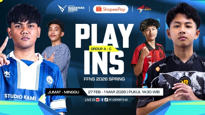 Play-Ins FFNS 2026 Spring: 36 Tim Perebutkan 9 Tiket Menuju Grand Finals