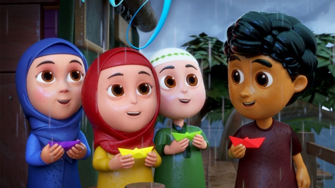 Sambut Ramadan 2026, Nussa dan Rarra Ajak Keluarga Indonesia Bersyukur Lewat Cerita 'Hujan'