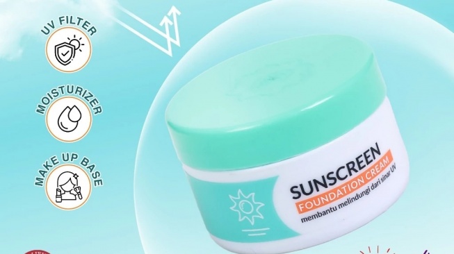 Viva Sunscreen Foundation (Shopee/Viva Cosmetics Authorized Store Surabaya)