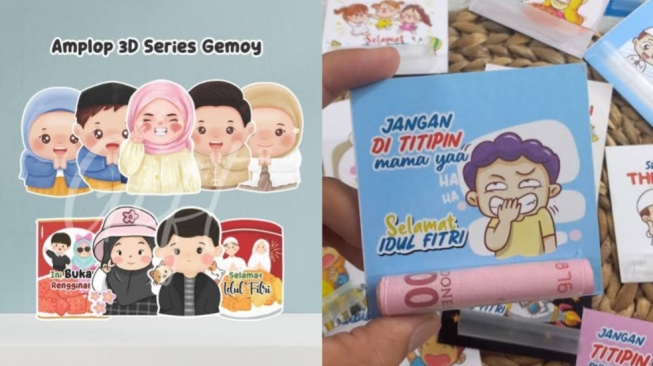 20 Link Beli Amplop Lebaran Unik di Shopee: Harga Murah, Isi Banyak
