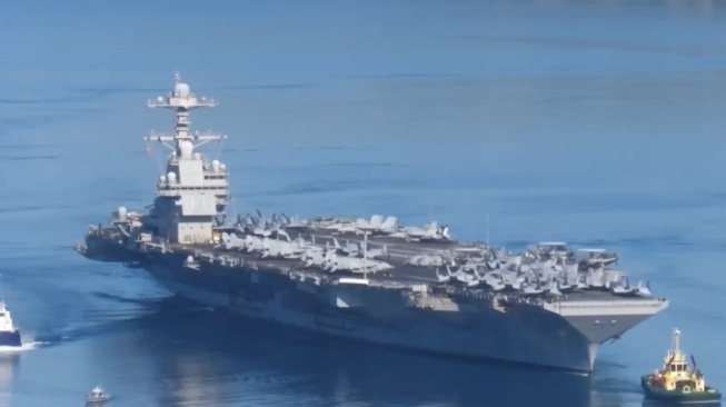 Ada Kendaraan Tempur AS 'Ngetem', Negara-Negara Timur Tengah Ikut Kecipratan Rudal Iran