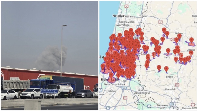 Iran Bom Markas Besar Angkatan Laut AS! Lalu Tembakkan 75 Rudal ke Israel