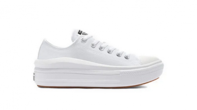 Converse Chuck Taylor All Star Move Canvas Platform &ndash; White