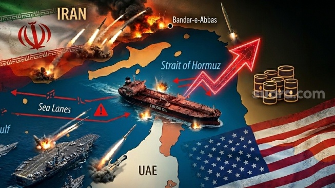 Iran Tutup Selat Hormuz, Harga Minyak Diprediksi Naik Dua Kali Lipat!