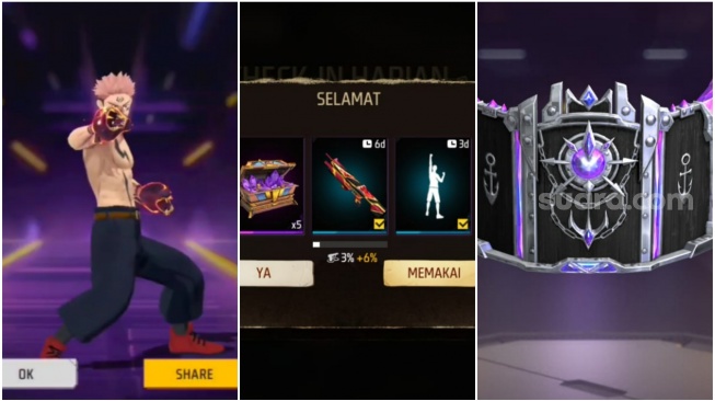 62 Kode Redeem FF Aktif Hari Ini 1 Maret: Klaim Beat Fist dan Harta Karun Ramadan