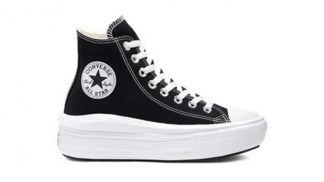 Converse Chuck Taylor All Star Move Platform &ndash; Black/Natural Ivory/White
