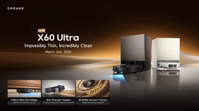 Dreame X60 Ultra. [Dreame]