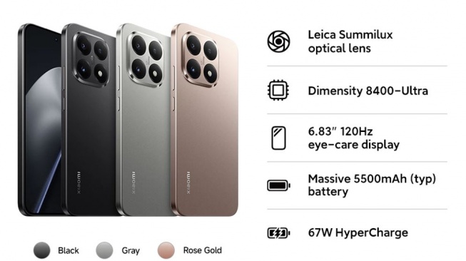 HP Tahan Banting, Xiaomi 15T 12/512GB. (Shopee)