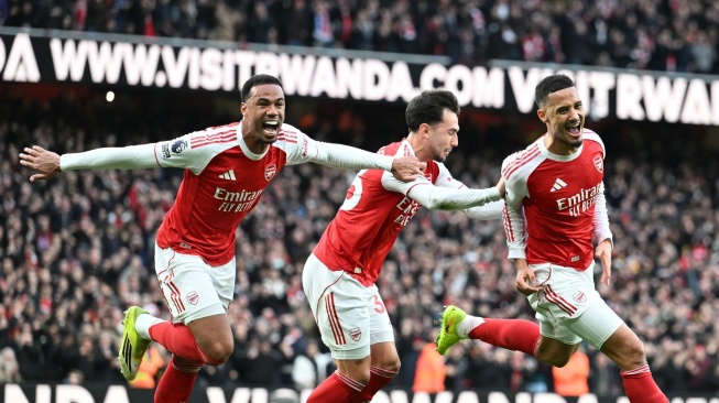 Mentalitas Juara! Arsenal Libas Chelsea 2-1, Duduk Manis di Puncak Klasemen