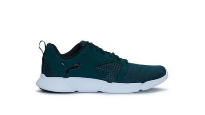 Puma INTERFLEX Modern Unisex Running Shoes - Green