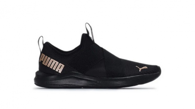 Puma Prowl Slip On Women's Running Shoes - Black