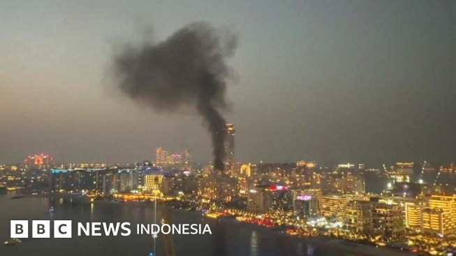 Serangan Drone Iran Hantam Area Konsulat AS di Dubai