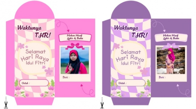 28 Link Download Desain Amplop THR Lucu, Gratis Tinggal Cetak!