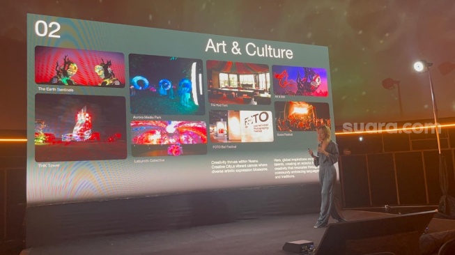 Beragam fasilitas yang ditawarkan di Nuanu Creative City, Bali [Suara.com/Rena Pangesti]