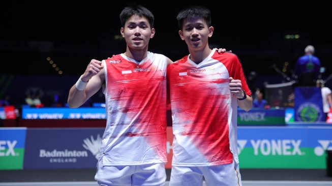 All England 2026: Karpet Abu-abu Bikin Salfok, tapi Raymond/Joaquin Tetap Sikat Ganda Korsel