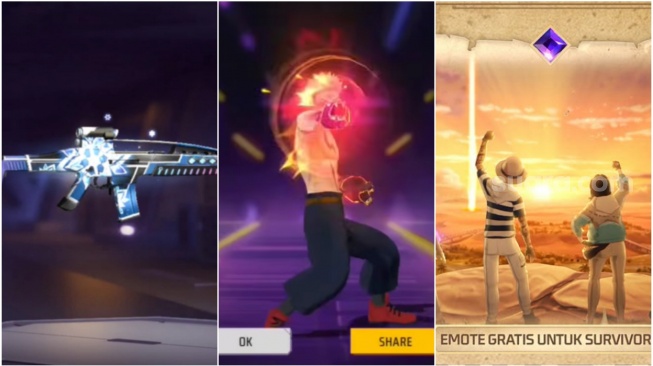 69 Kode Redeem FF Terbaru 5 Maret 2026: Garena Beri Emote dan Skin XM8 Blizzard Gratis