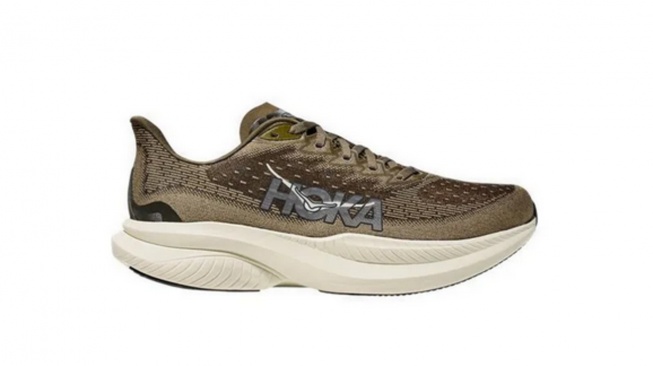 Hoka Mach 6 Wide Men's Running &ndash; Antique Olive/Truffle Salt