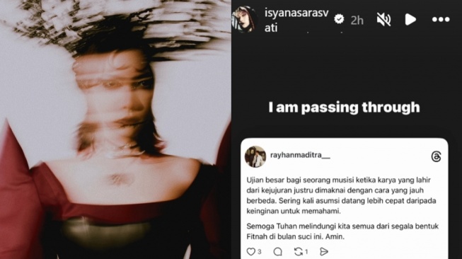 Isyana Sarasvati Dituduh Gabung Sekte Satanik Gara-Gara Simbol Mata Satu di Abadhi