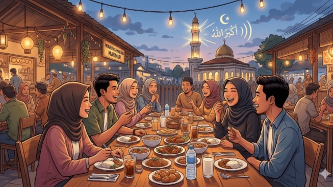 Restoran Penuh, Saf Salat Kosong: Ironi Ramadan di Tengah Euforia Bukber