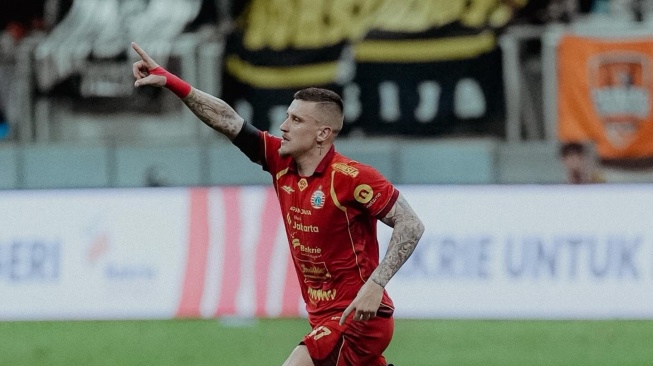 Fabio Calonego Bersinar di Persija, Mauricio Souza: Gol Itu Hadiah untuk Kerja Kerasnya