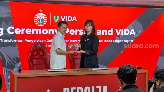 Gandeng VIDA, Persija Jakarta Go Digital