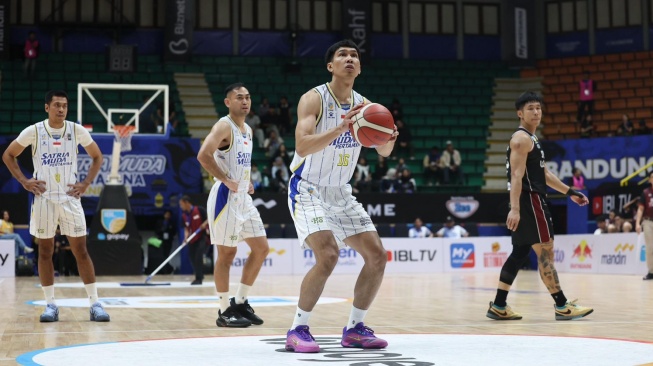 Satria Muda Menang Besar di Bandung Arena, Djordje Jovicic Soroti Kunci Kemenangan