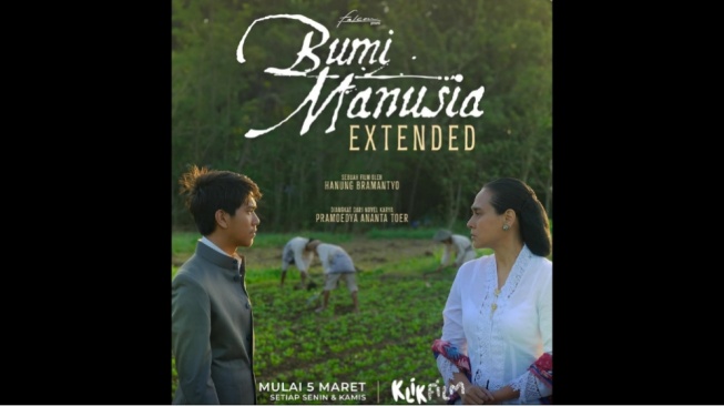 Minke Kembali, Film Bumi Manusia Extended Tayang di KlikFilm 5 Maret 2026!