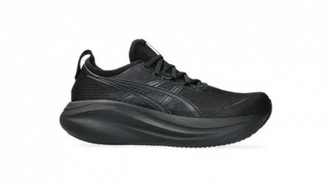 Asics Gel-Nimbus 27 Standard Men's Running Shoes - Black
