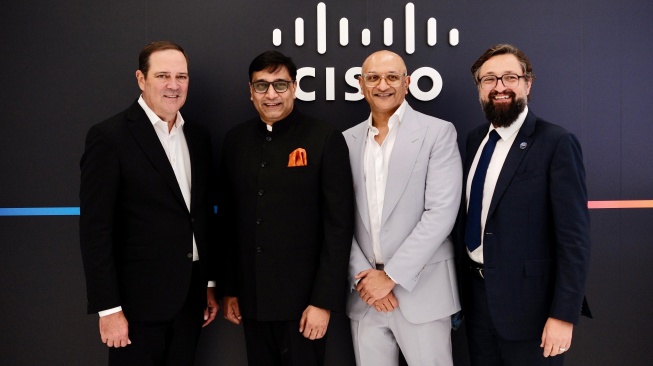 Kolaborasi Indosat dan Cisco demi keamanan siber Indonesia di jaman AI. [Indosat]