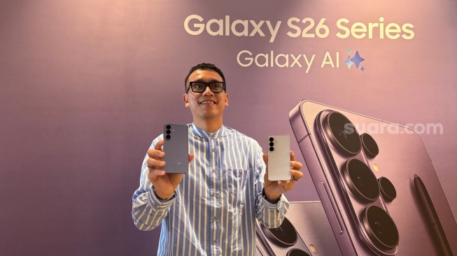 Perkenalan Samsung Galaxy S26 Series di Indonesia, belum lama ini. [Suara.com/Agnes Clarissa]