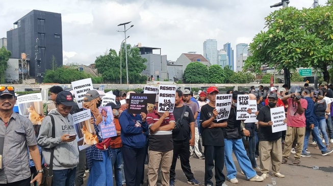 Prabowo Diteriaki 'Penakut' oleh Massa Aksi Demonstrasi Tolak BoP