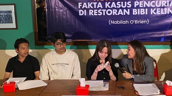 Jadi Tersangka Usai Unggah Rekaman CCTV, Nabilah OBrien Menangis: Di Mana Hati Nurani Kalian?