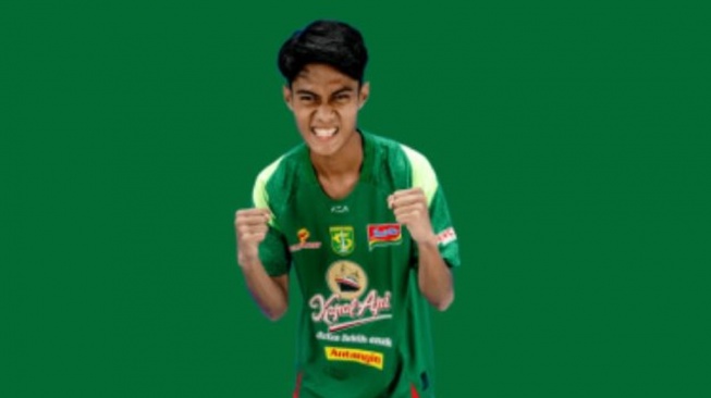 Winger mua Persebaya Surabaya, Dimas Wicaksono. (Dok. Persebaya)