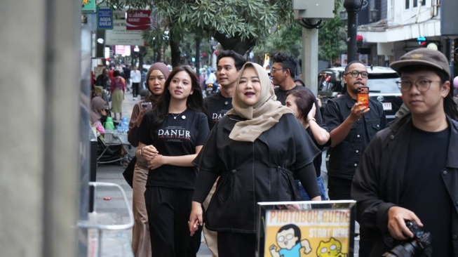 Napak tilas Film Danur: The Last Chapter di Bandung. [Istimewa]