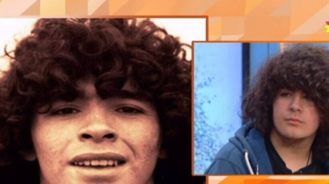 Seorang pria yang pernah mengklaim sebagai anak rahasia legenda sepak bola Argentina, Diego Maradona, ditangkap dalam penggerebekan kasus narkoba di La Plata. [Instagram]