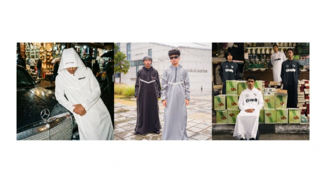 Biar Outfit Lebaran Nggak Biasa, Ini 3 Gamis Kalcer yang Lagi Naik