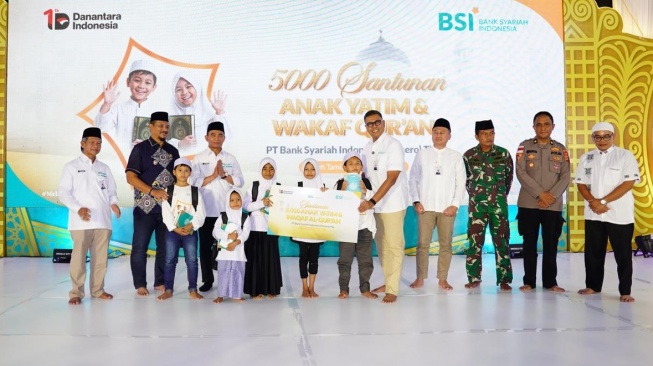 BSI Berbagi: 5.000 Anak Yatim Terima Santunan Serentak di Seluruh Indonesia