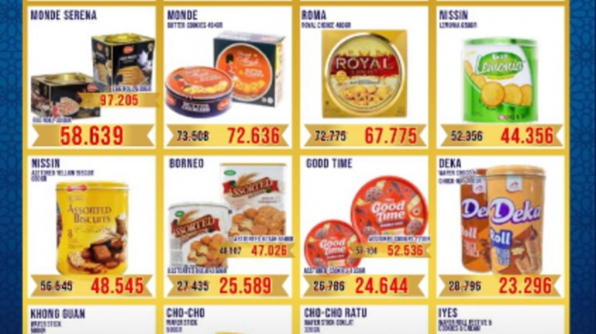 Promo Kue Lebaran dan Sirop di Manna Kampus, Biskuit Kaleng Mulai Rp20 Ribuan