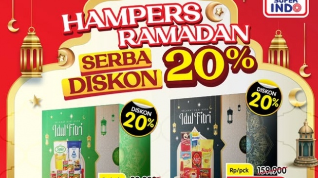 Promo Hampers Lebaran Superindo Diskon Gila-gilaan, Bingkisan Idul Fitri Cuma Rp70 Ribuan