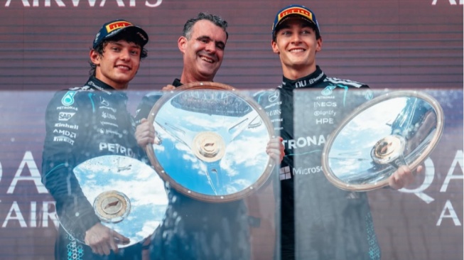 F1 GP Australia 2026: Duo Mercedes Raih Podium usai Duel dengan Ferrari