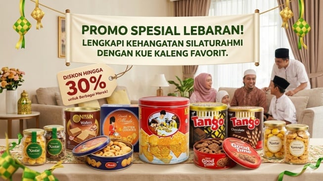 Terpopuler: Ananda Emira Moeis Anak Siapa? Promo Kue Kaleng Lebaran Indomaret