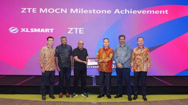Kolaborasi XLSMART dan ZTE perkuat internet Indonesia. [ZTE]