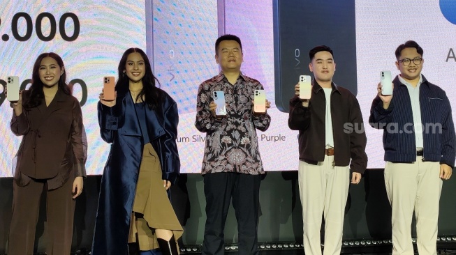 Peluncuran vivo V70 di Jakarta, Senin (9/3/2026). [Suara.com/Dythia]